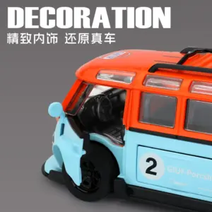 Volkswagen T1 Bus 1:32 Diecast Model Car 18 S87010f7721f3487da48b957f1d833b55z