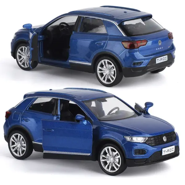 1:36 Volkswagen T-ROC SUV Diecast Model Car - Image 5