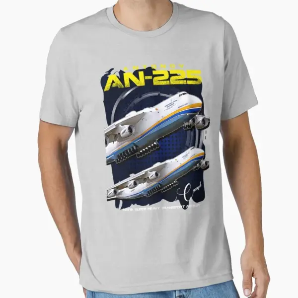Antonov AN-225 Mriya Cotton T-Shirt Large - Image 12