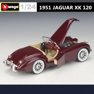 Bburago 1:24 Jaguar XK120 Model Car 9 S8758f2b32e78495eb3a1149015a845cbe