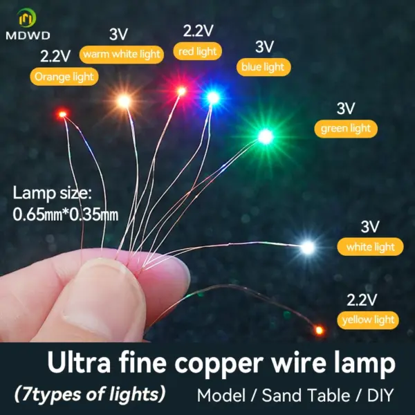 10pcs 200mm SMD LED Lights for Model Trains
