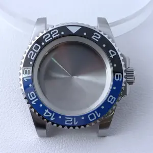 40.5mm Stainless Steel GMT Watch Case NH35/NH36 200 S87a9f85d23f841a3a6b8f0654be0eb75X