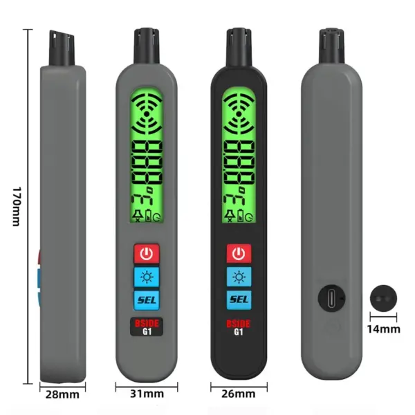 Portable Multifunctional Gas Detector with LCD Screen - Image 6