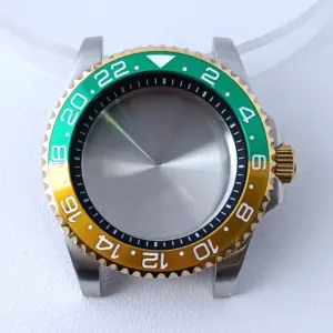 40.5mm Stainless Steel GMT Watch Case NH35/NH36 268 S87ec7d11c48f4b6dbe482f4573f1f0f79