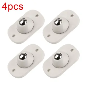 4pcs 360° Mini Caster Wheels for Furniture 28 S88137f8d11da49fc87a23b081c15ed5du