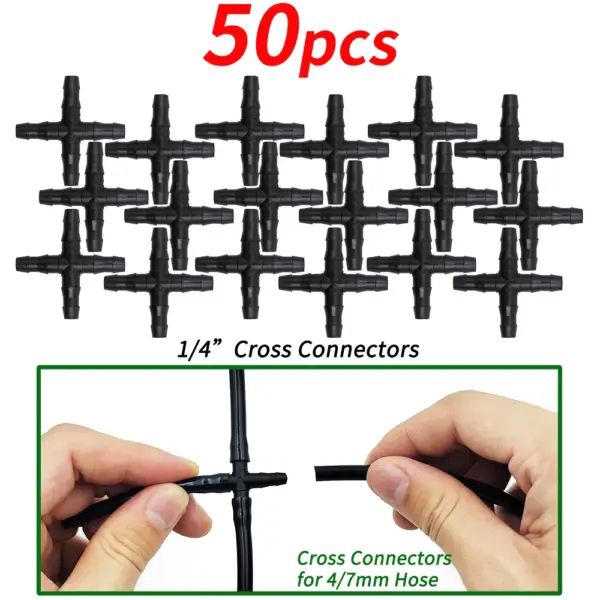 Barbed Couplings for 4/7mm Hose - 20/50/100PCS - Image 10