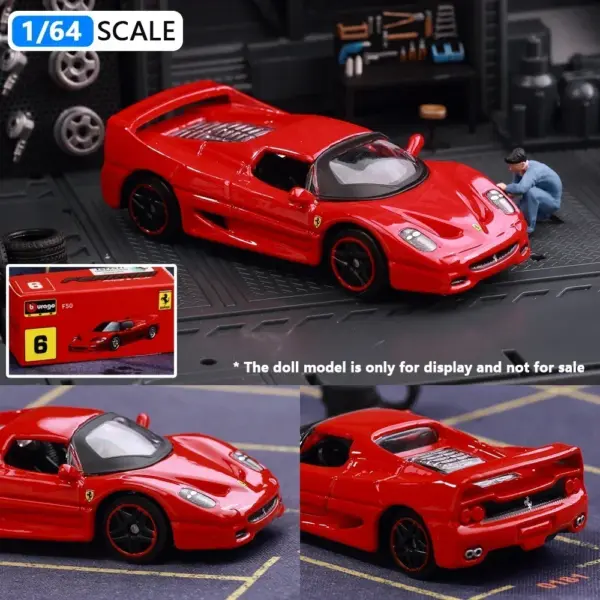 Bburago 1:64 Ferrari Model Car Set - Image 36