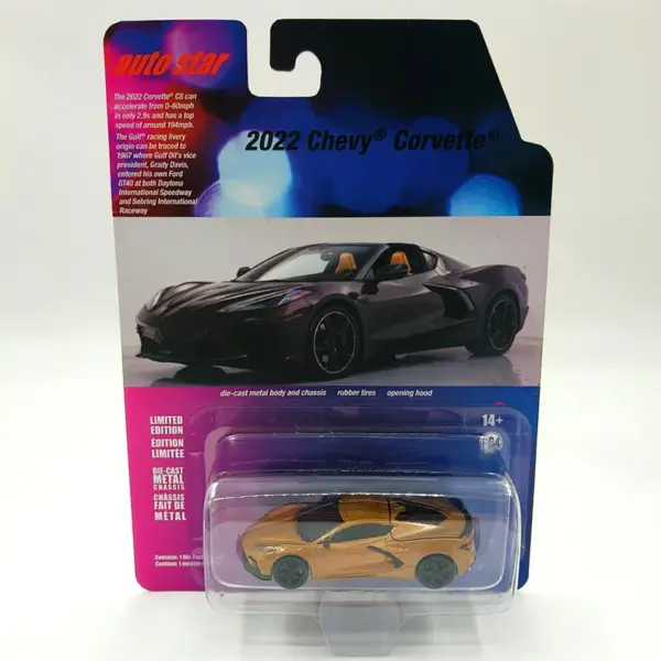 1:64 Scale 2022 Chevy Corvette Diecast Model - Image 9