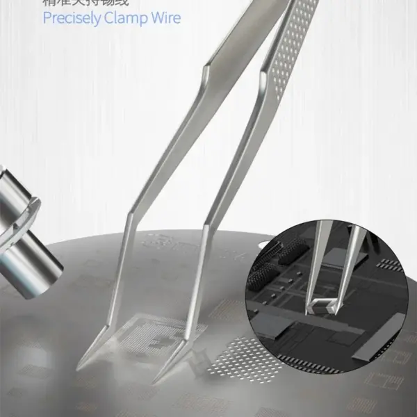 Stainless Steel Aax-17 Tweezers for Repairs - Image 4