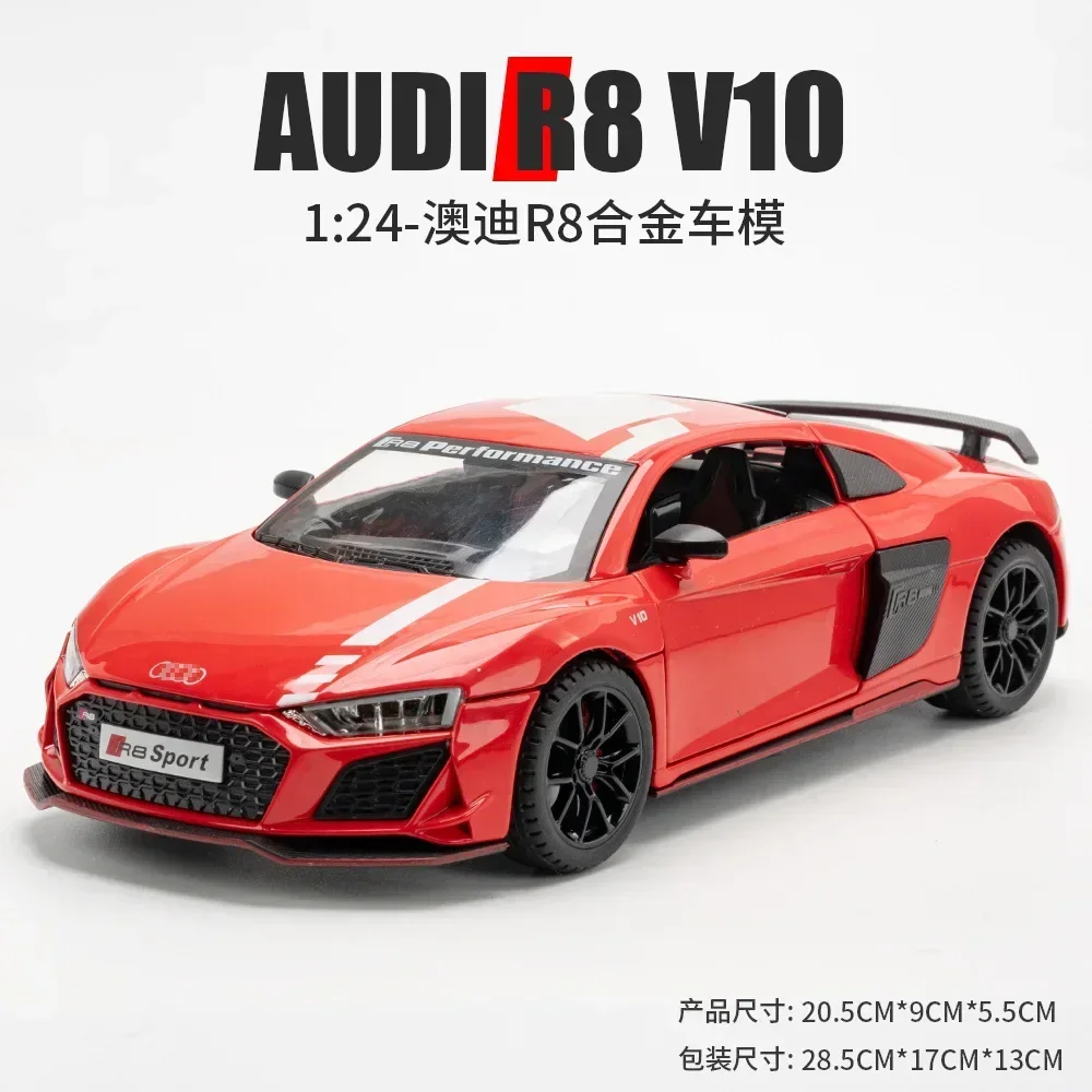 Welly R8 Super Racing Car Model 1:24 Diecast Toy 11 Welly R8 Super Racing Car Model 1:24 Diecast Toy - Image 11
