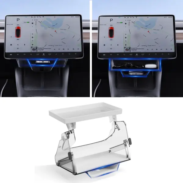 Hidden Screen Storage Organizer for Tesla Model 3/Y - Image 7