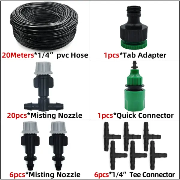 5M-30M Outdoor Misting Cooling System - Image 12