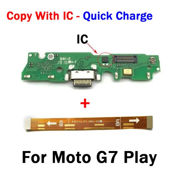 Moto G Series USB Charging Board Flex Cable Replacement - Image 5