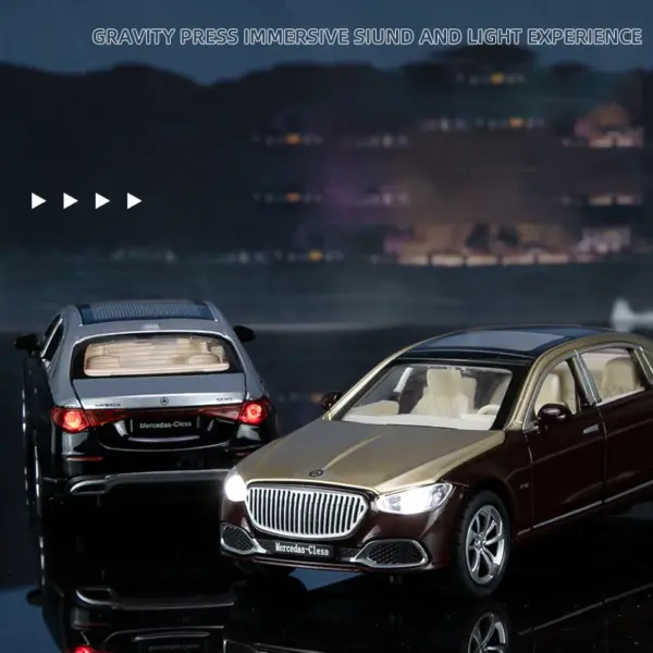 1:32 Scale Mercedes Benz Maybach S680 Model - Image 5