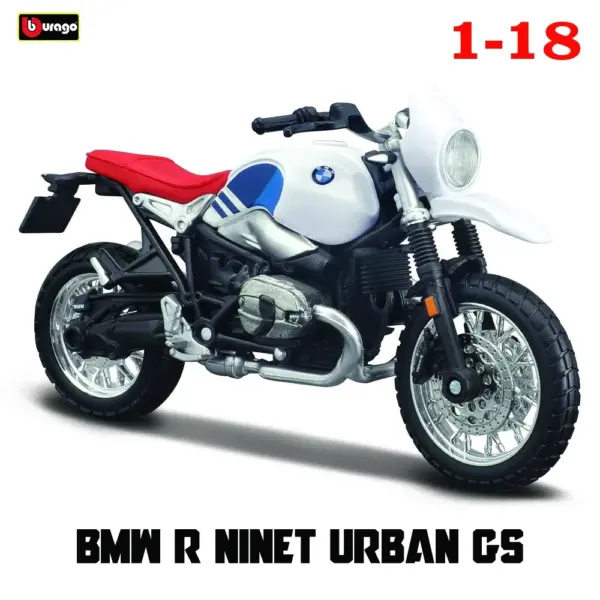 Bburago 1:18 KTM 450 Rally Diecast Model - Image 11