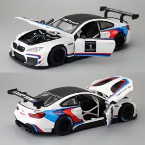 1:24 BMW M6 GT3 Diecast Racing Car Model 24 S89e6da93c6ca417a94e0dc772407e42bx