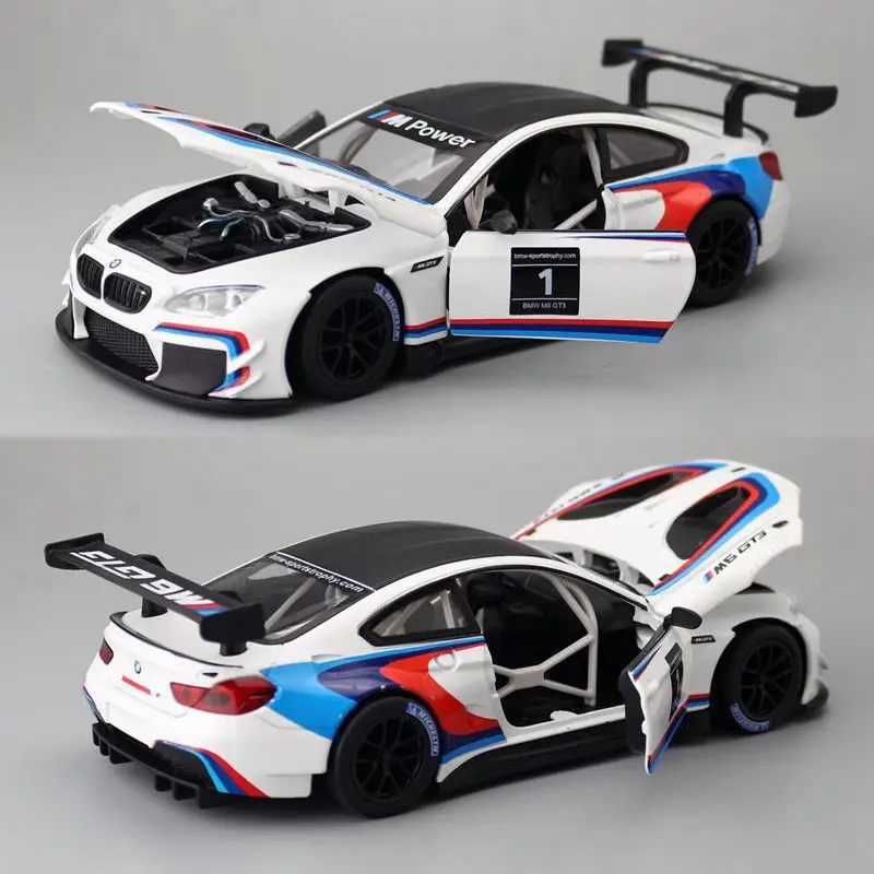 1:24 BMW M6 GT3 Diecast Racing Car Model 11 1:24 BMW M6 GT3 Diecast Racing Car Model - Image 11
