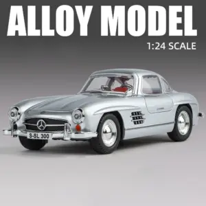 1:24 Alloy Benz 300SL Diecast Model Car 30 S8a0001184e424e9190b4354594586c57S