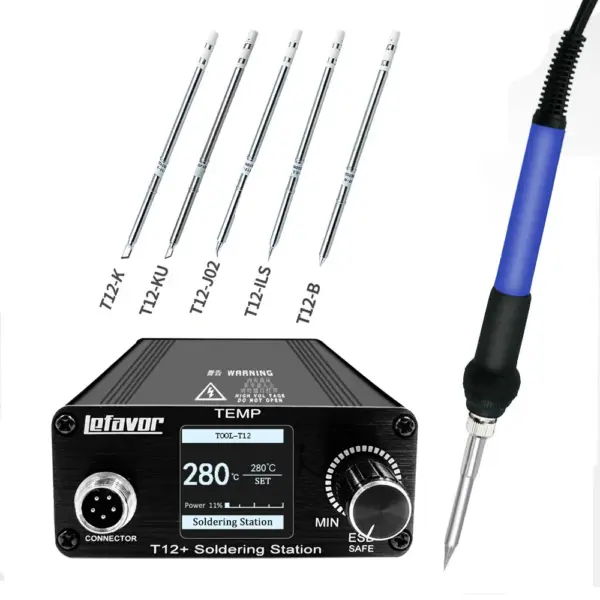 T12 75W Digital Soldering Iron Station - Image 15