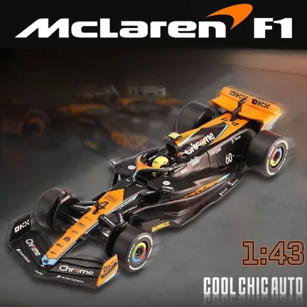 Diecast 1/43 McLaren F1 Racing Car Model - Image 3