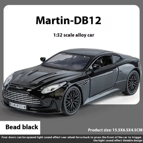 1:32 Aston Martin DB12 Diecast Model Car - Image 10