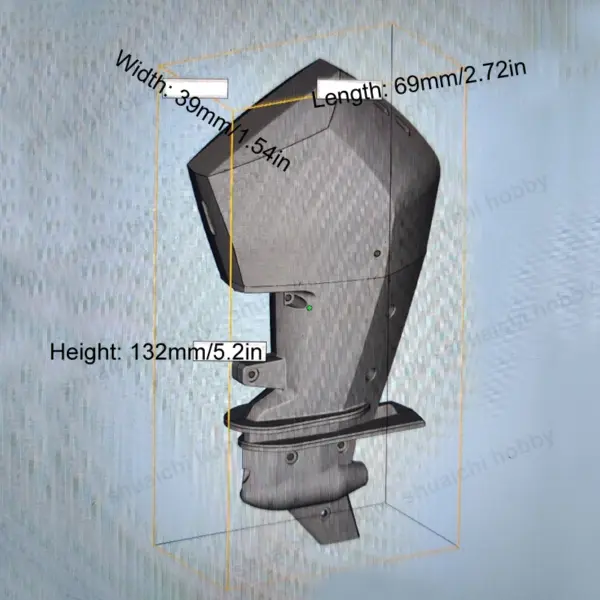 RC Boat 2212 Brushless Motor External Engine - Image 6