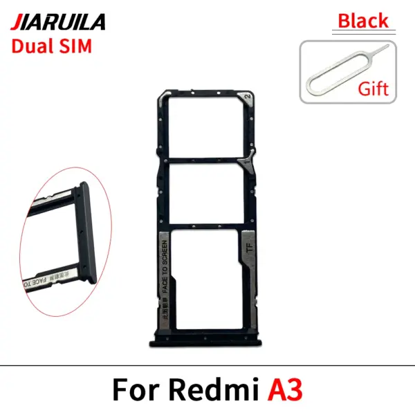Dual Micro SIM & SD Card Tray for Xiaomi Redmi A1/A2/A3 - Image 6