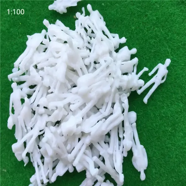 300pcs Mixed Miniature Architect Model Figures - Image 12