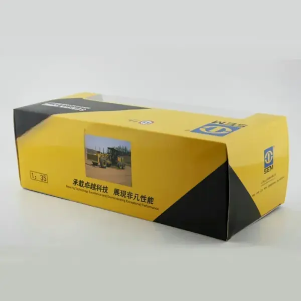 Diecast 1:35 SEM919 Bulldozer Model Display - Image 5