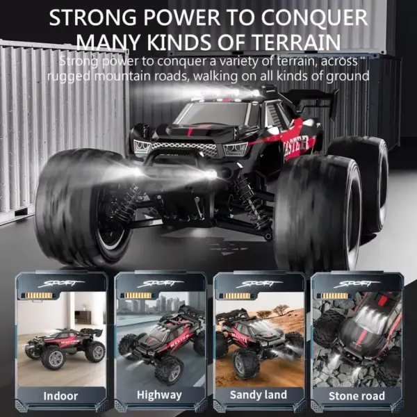 KF15 2.4G Off-Road RC Car 4WD - Image 2