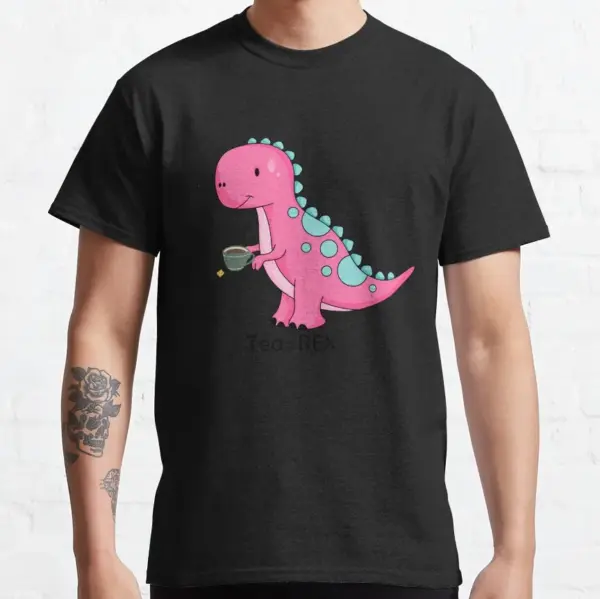 Cute Dinosaur Graphic T-Shirt for Adults - Image 12