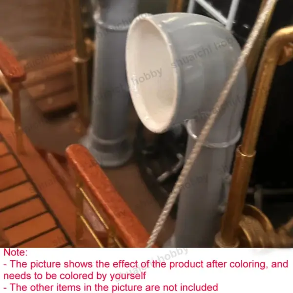 5PCS Model Ship Ventilation Duct 49-90mm - Image 6