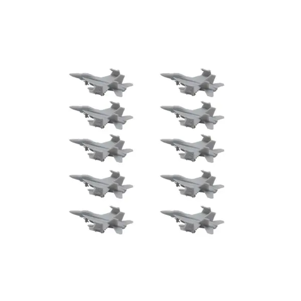 10PCS F-18F Super Hornet Fighter Model Set - Image 7