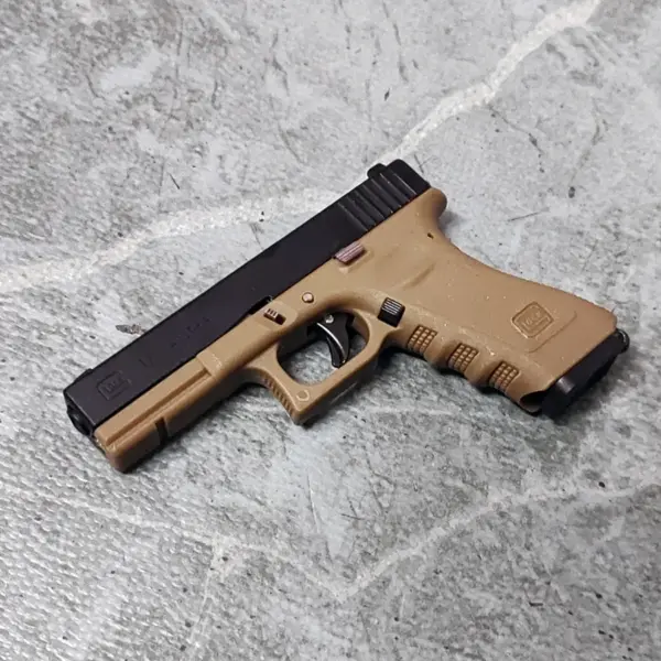 Mini G17 Alloy Pistol Keychain Pendant - Image 11