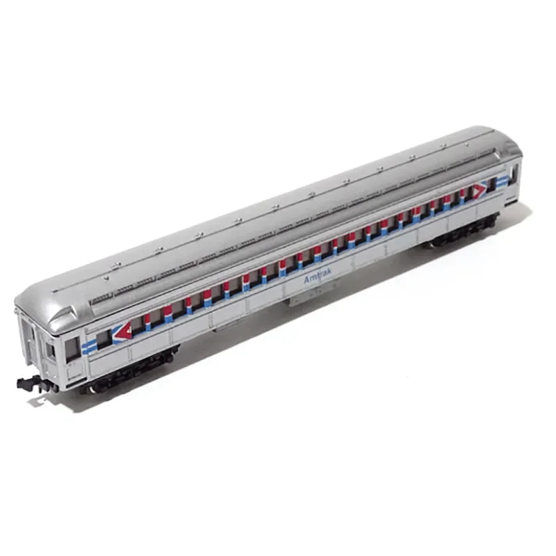 Diecast Nscale 1/160 Amtrak Passenger Car Model 3 Diecast Nscale 1/160 Amtrak Passenger Car Model - Image 3