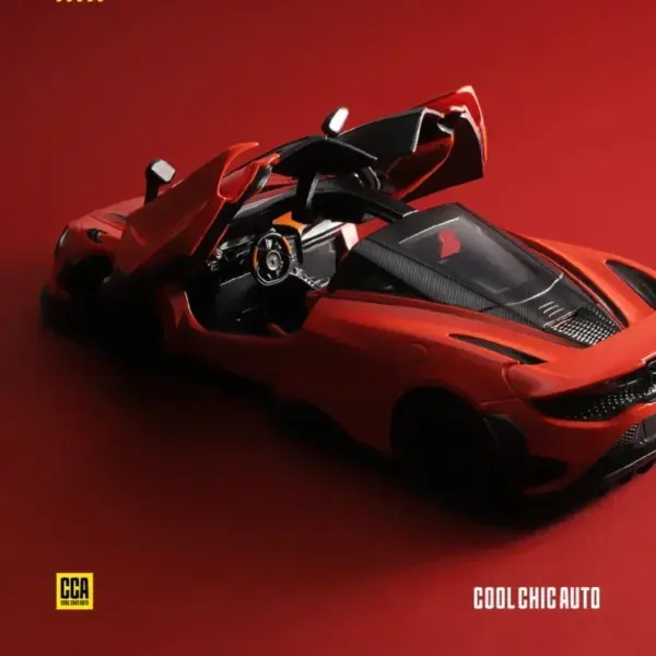 1:24 Scale Metal Alloy 765LT Diecast Car - Image 6