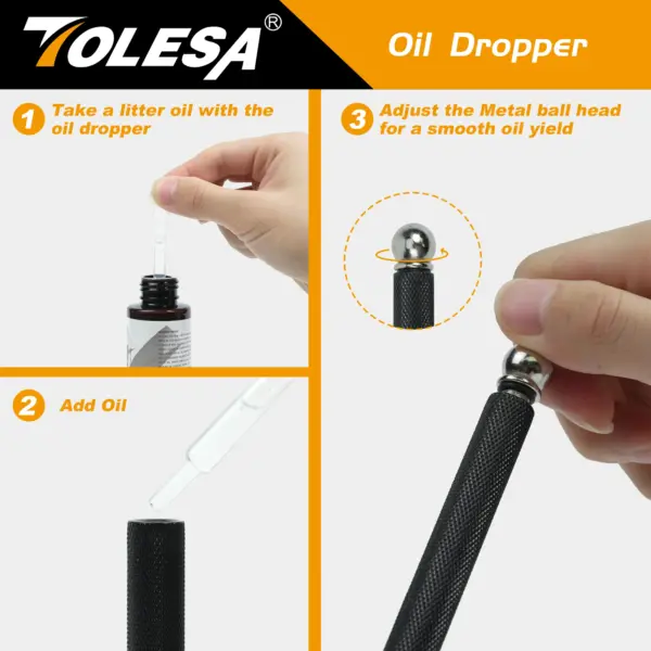 TOLESA Glass Cutter Kit with Oil Feed System - Image 4