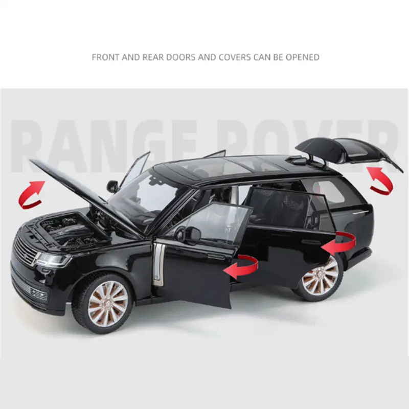 1/18 Scale Alloy Land Range Rover Model Car 3 1/18 Scale Alloy Land Range Rover Model Car - Image 3