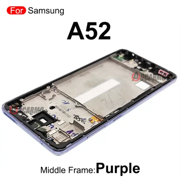 Samsung Galaxy A52 Middle Frame and Side Keys Set - Image 7