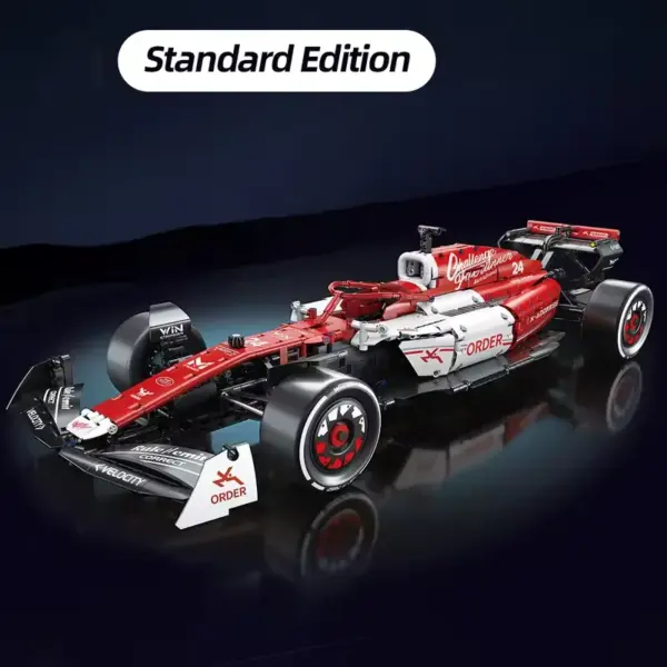 1700+PCS F1 Race Car Building Set - Image 6