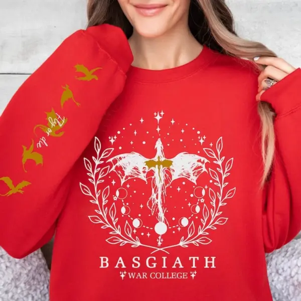 Fourth Wing War College Women's Sweatshirt - Image 3