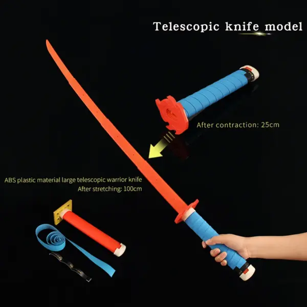 Stretchable Katana Replica Gravity Knife 100cm - Image 25