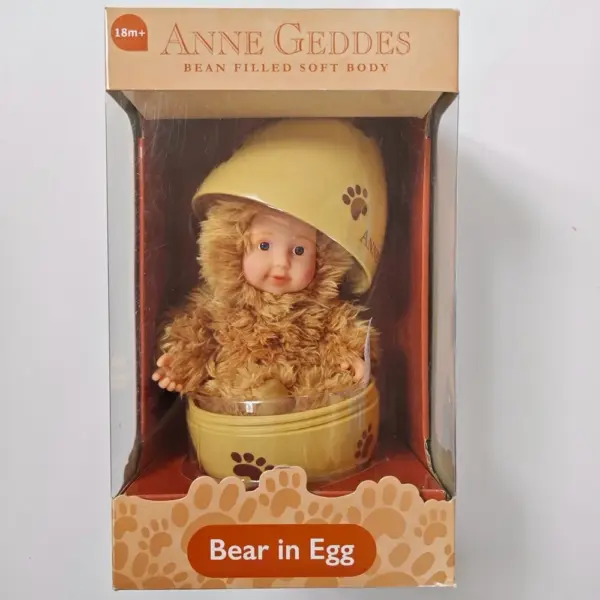 Anne Geddes Sleeping Baby Plush Doll in Egg - Image 9
