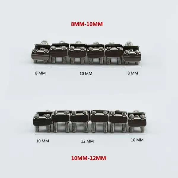 Titanium Alloy Vintage Guitar Bridge Saddle Set - Image 5
