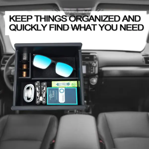 Toyota 4Runner & Kia Telluride Center Console Organizer - Image 6