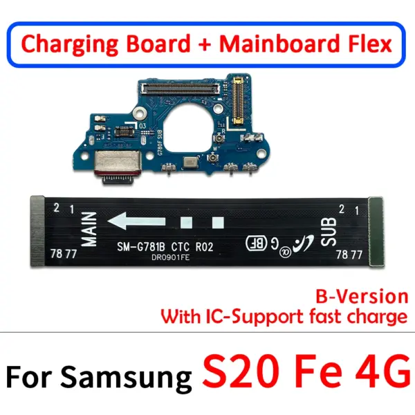 Samsung S20 Fe G780 Plus USB Charging Port Flex Cable - Image 12
