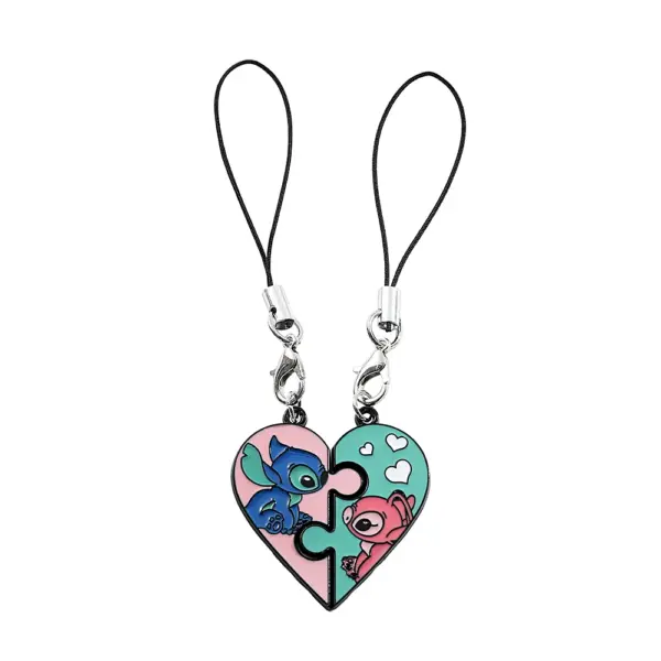 Lilo & Stitch Heart Keychain Friendship Jewelry - Image 17
