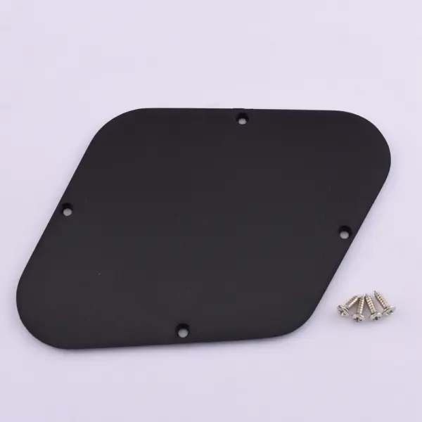 LP Electric Guitar Back Cover Plate Black - Image 11