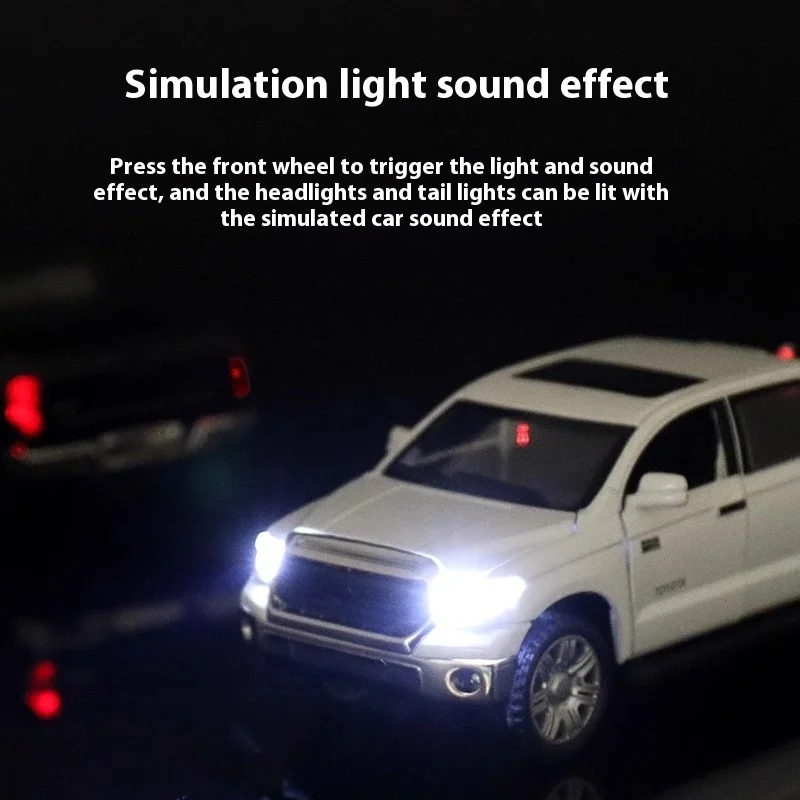 1:32 Toyota Tundra Diecast Pickup Truck 5 1:32 Toyota Tundra Diecast Pickup Truck - Image 5