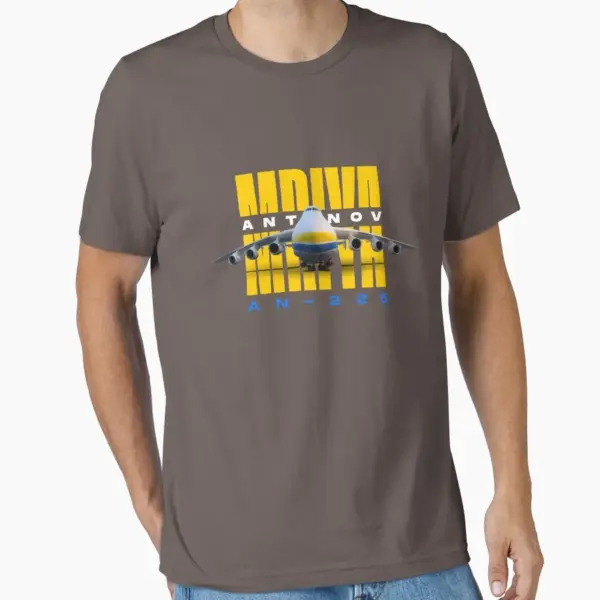 Antonov AN225 Mriya Cargo Aircraft T-Shirt - Image 11